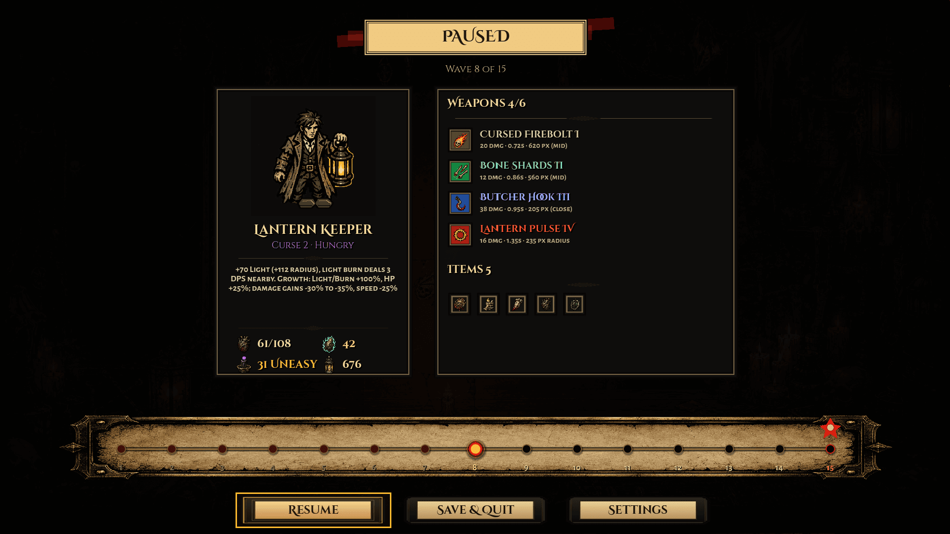 Spend Scraps Between Waves preview
